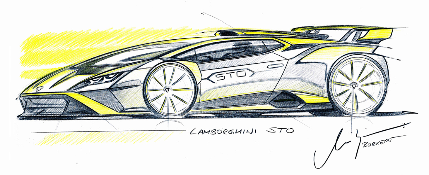 How to Draw a Lamborghini Aventador - Drawing Tutorial For Kids
