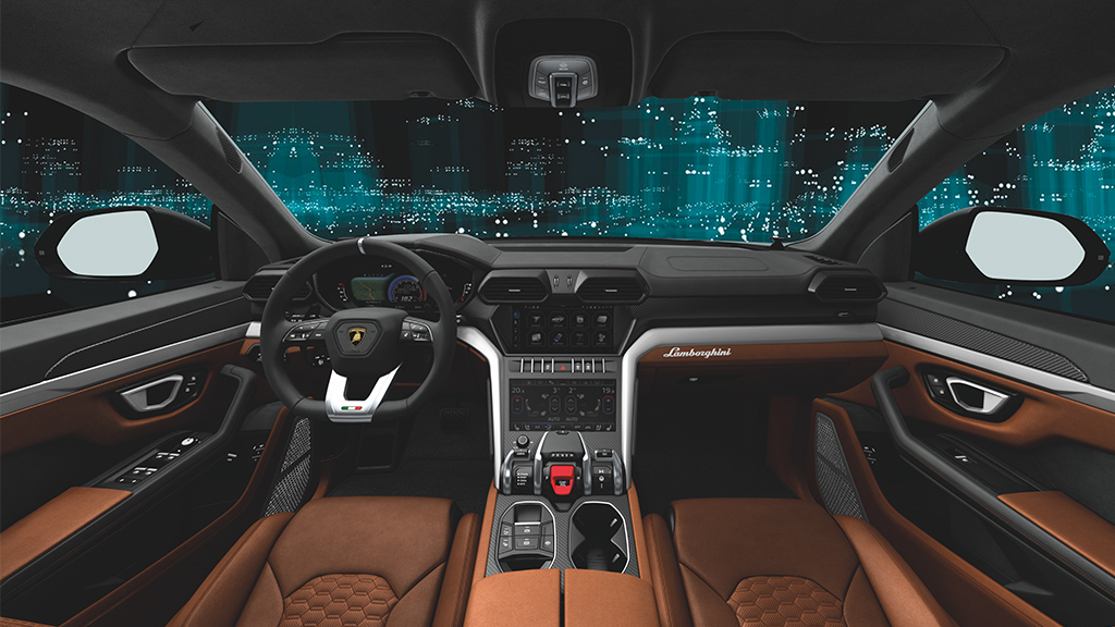 Lamborghini Urus Interior Layout & Technology