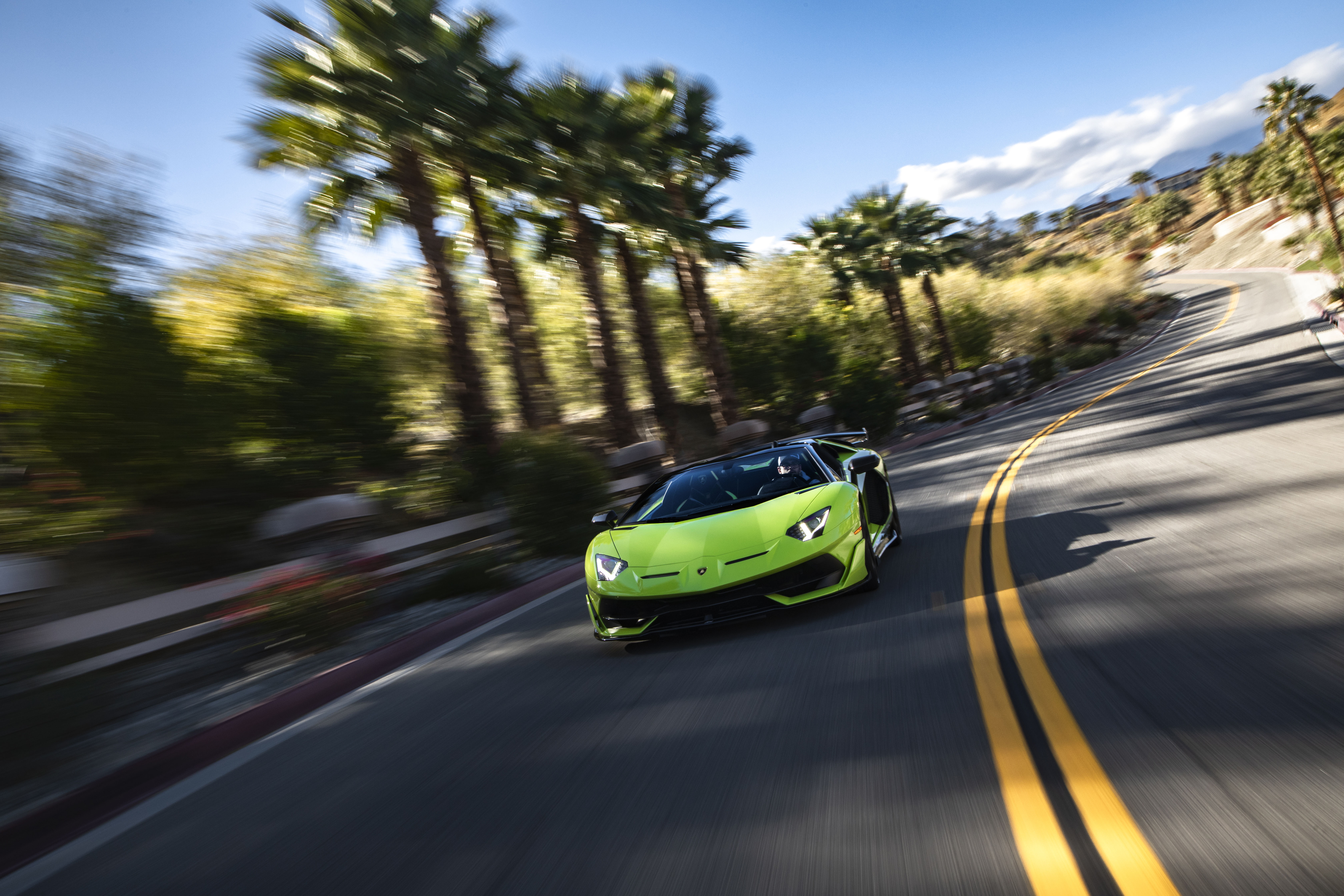 California Dreaming aboard Aventador SVJ Roadster