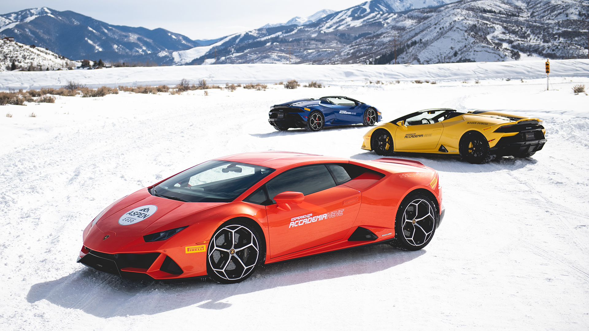 Lamborghini Winter Driving Experience Goes to Aspen
