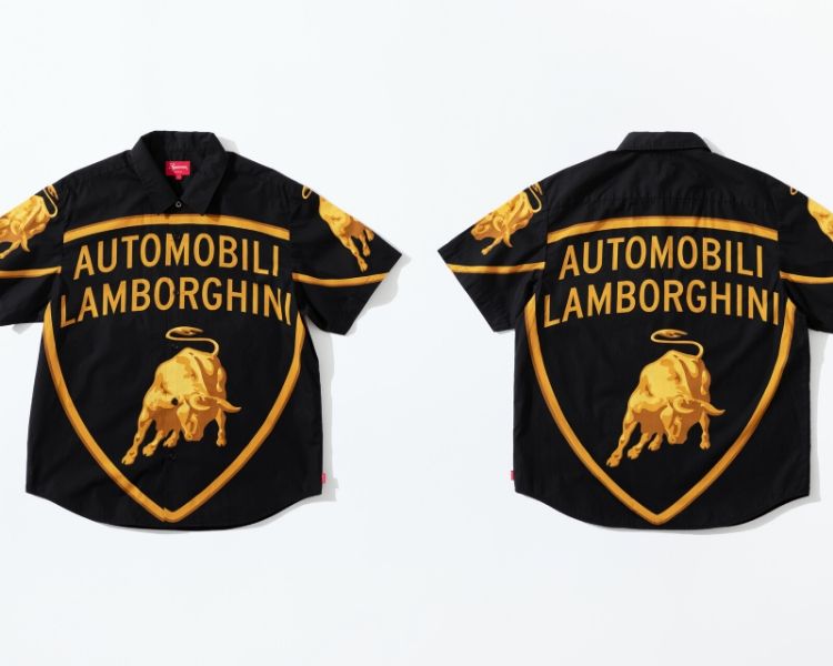 Supreme+AUTOMOBILI+Lamborghini+Hockey+Jersey+Size+Medium+Lime+Ss20+Ss20kn34  for sale online