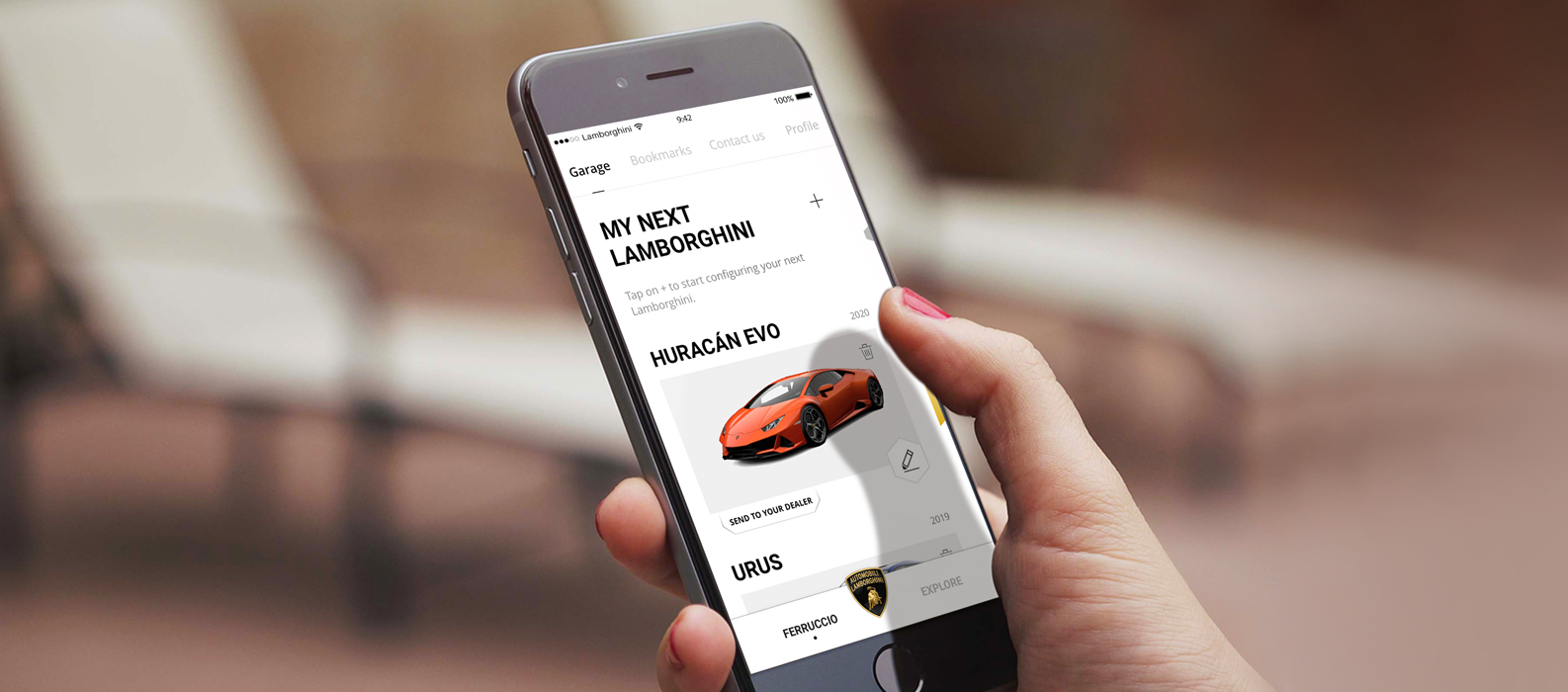 Unica, the app that connects you to the world of Lamborghini