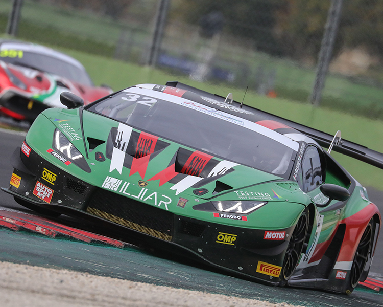 Lamborghini dominates Vallelunga finale to secure Italian GT Sprint title