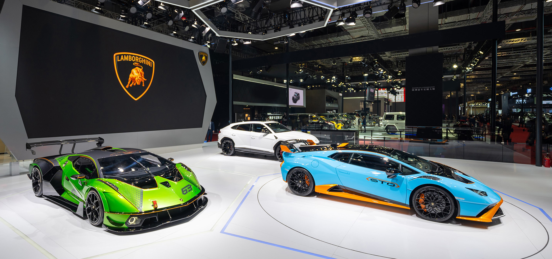 Shanghai Motor Show 2021: preview of three Lamborghinis