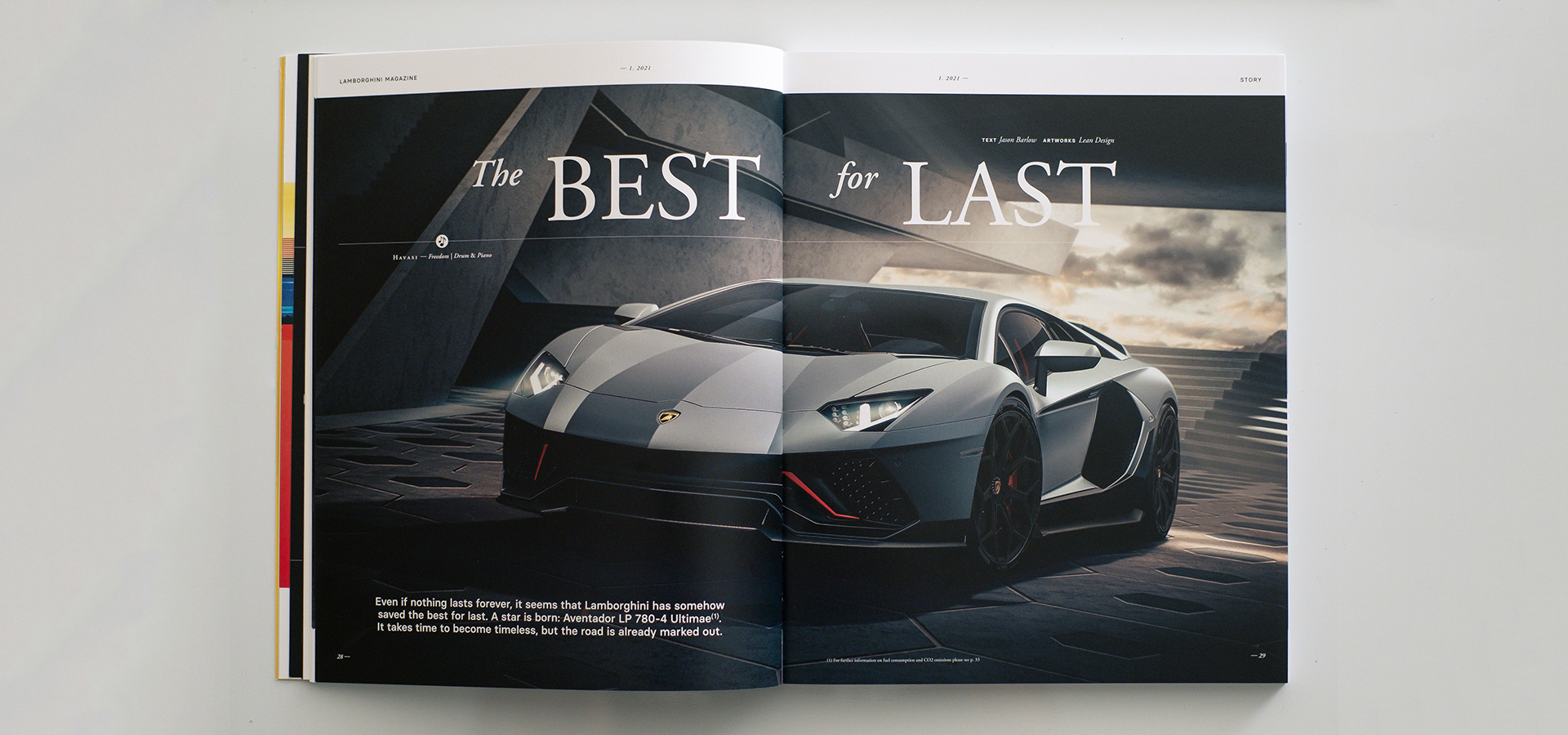 Lamborghini Magazine #28: Listen to the new Spotify playlist