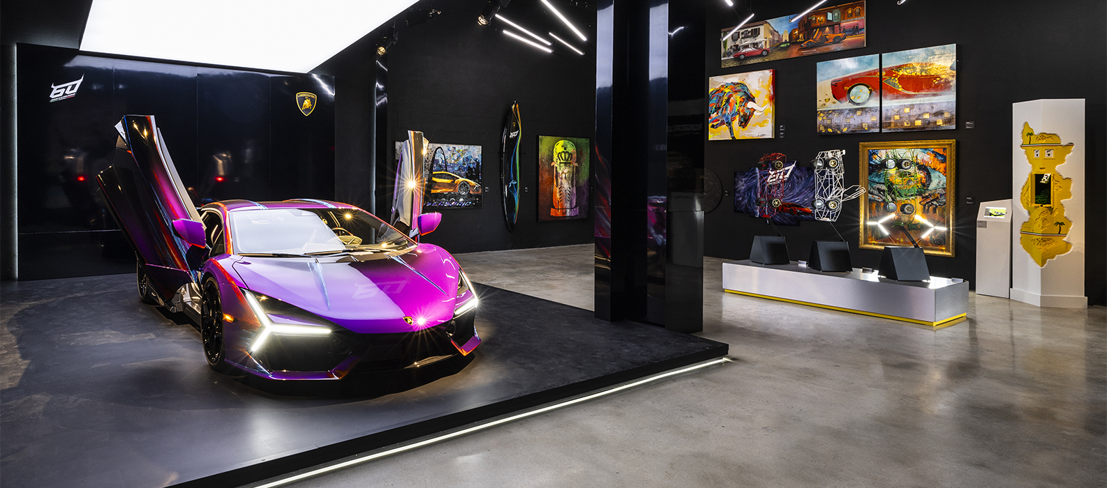 Lamborghini at Art Basel Miami Beach