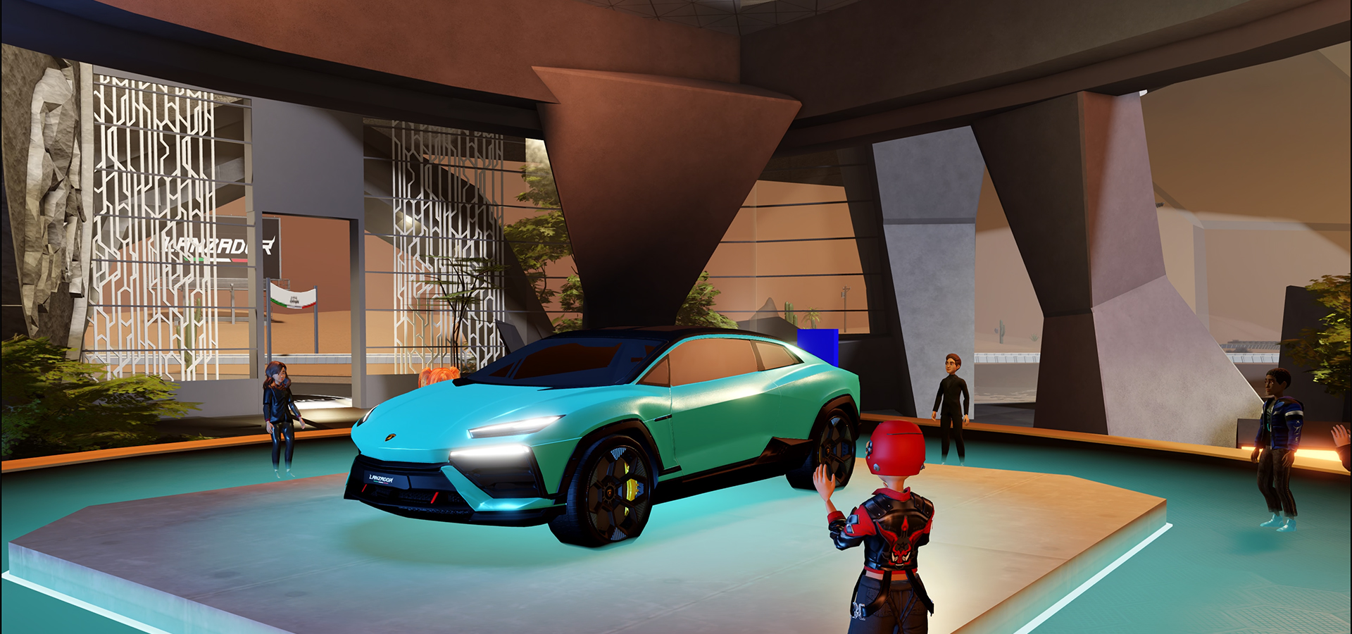 Lamborghini Lanzador Lab on Roblox