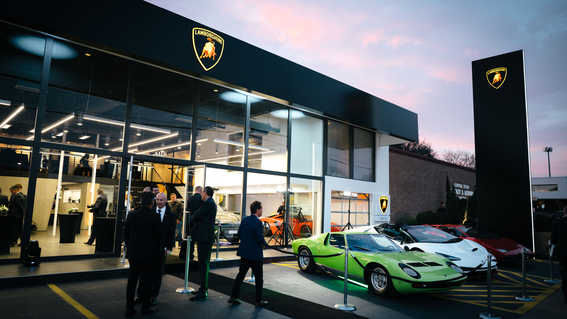 Grand Opening of Lamborghini Austin