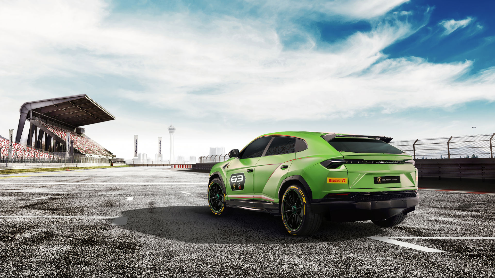 Urus ST-X Concept: the World's First Super SUV Goes Racing